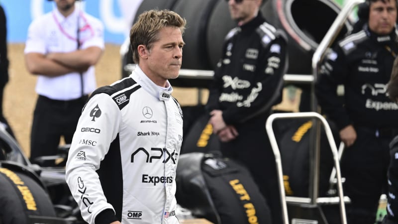 Brad Pitt en la Rolex 24 filmará escenas de la película de Fórmula Uno - Autoblog