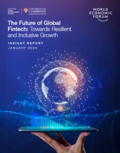 CCAF and WEF Unveil 2024 Global Fintech Report at Davos