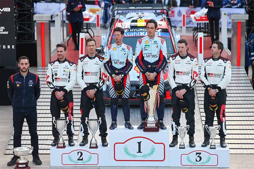 TOYOTA GAZOO Racingがダブル表彰台でシーズン開幕を飾る