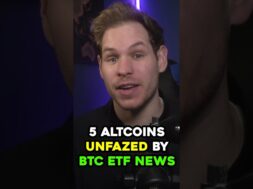 5 Altcoins Unfazed by Fake BTC ETF News! #shorts