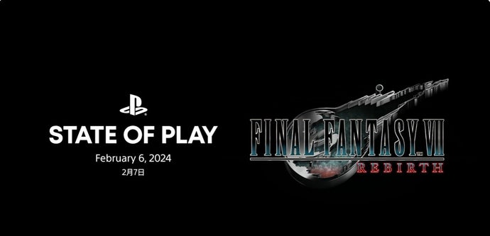 Final Fantasy 7: Rebirth State of Play chegando na próxima semana