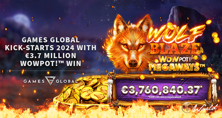 গেমস গ্লোবাল এর জ্যাকপট WowPot! €3.7 বিলিয়নের বেশি অর্থ প্রদান করে, নতুন স্লট রিলিজ লাইভ