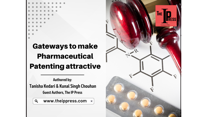 Väravad farmaatsiatoodete patentide atraktiivseks muutmiseks
