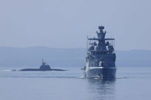 Nemška mornarica določa Indijski ocean in Baltsko morje kot glavne destinacije leta 2024