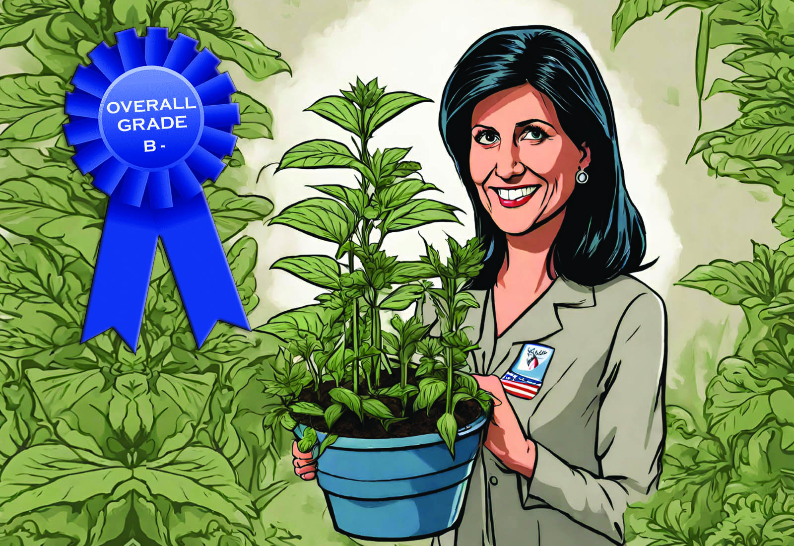 Оценка кандидатов в президенты по марихуане: Никки Хейли