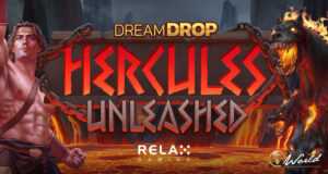 Ajude Hércules na mais nova missão e ganhe prêmios fantásticos no lançamento do Relax Gaming Hercules Unleashed Dream Drop