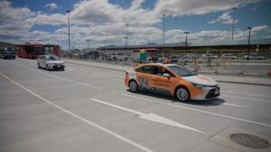 Hobart Airport öppnar nytt transportområde innan terminalarbeten