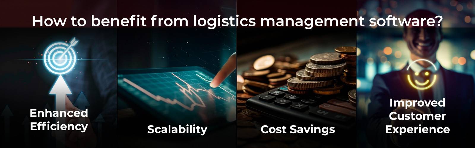 Manfaat yang ditawarkan menggunakan perangkat lunak manajemen logistik