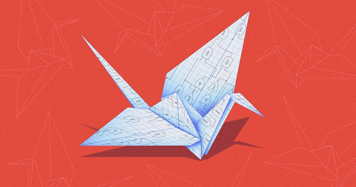 Kuidas ehitada origami arvutit Quanta ajakiri