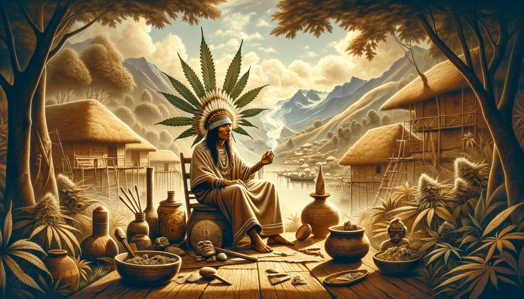 Utilizarea indigenă a marijuanei: practici medicinale și spirituale