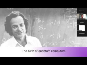 Pengantar Komputasi Kuantum: Kuliah Tamu oleh Manan Narang di VIT Chennai STTP
