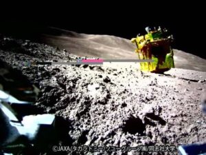 De Japanse maanlander valt hals over kop op de maan af – Physics World