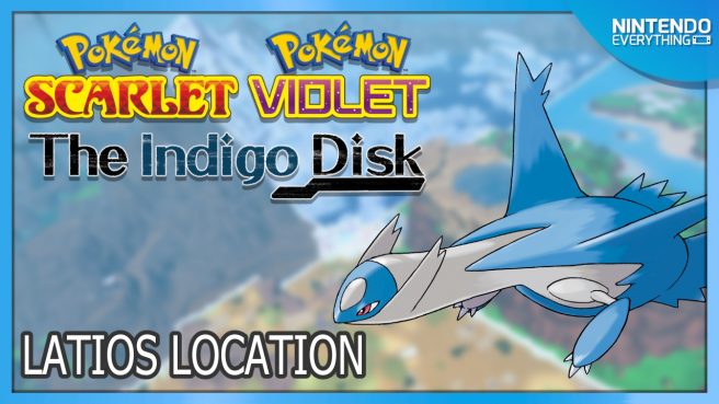 Latios location guide in Pokemon Scarlet and Violet