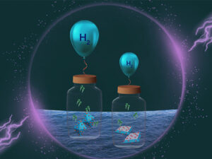 Lysdrevet nanokatalysator for å lage hydrogen ved hjelp av sollys