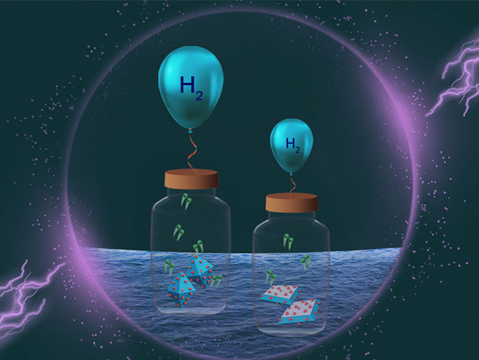 Light-powered nanocatalyst to make hydrogen using sunlight