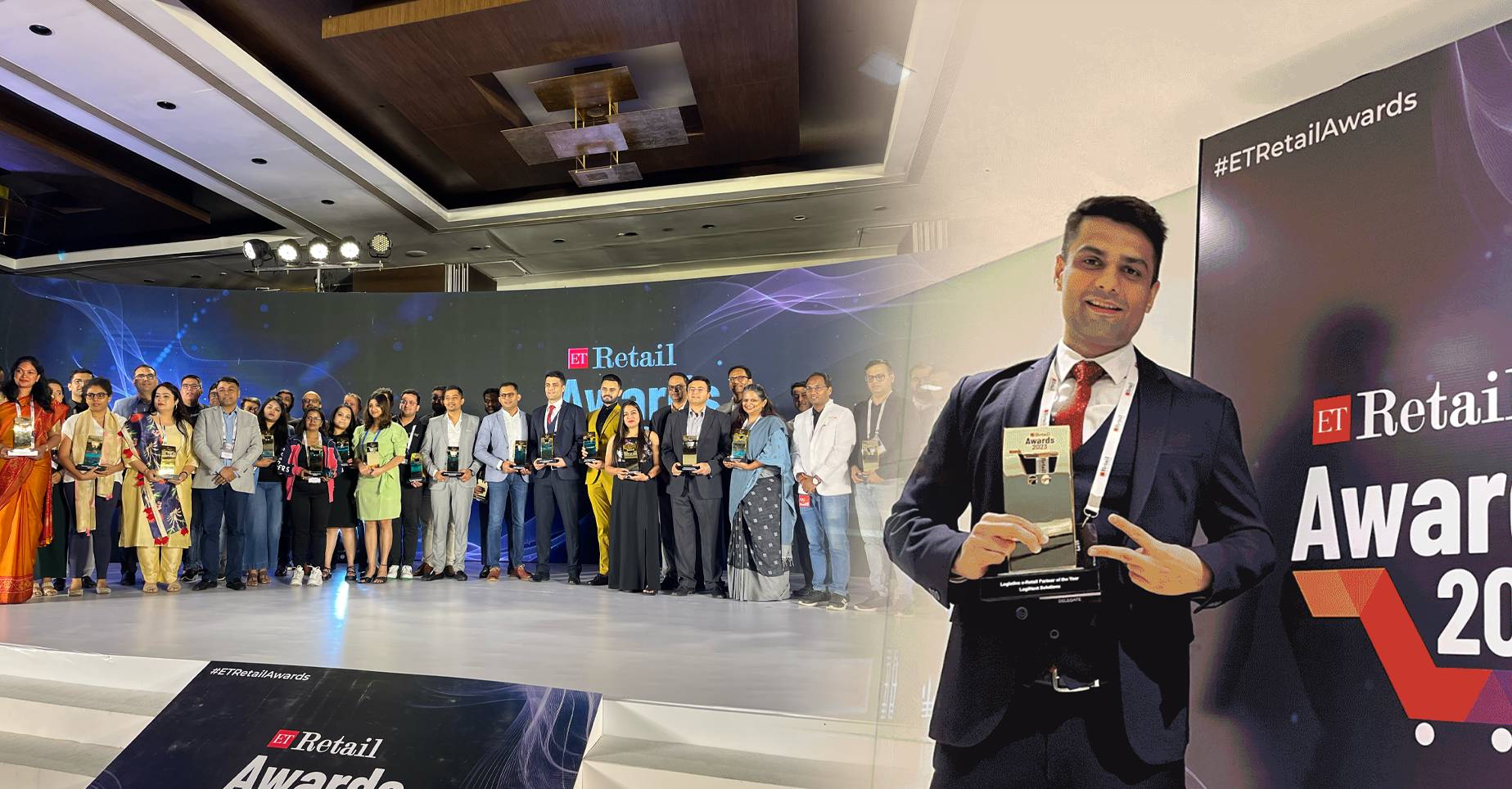 Το LogiNext κερδίζει το ET Retail Award 2023