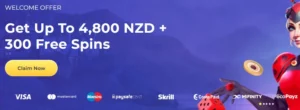لکی سٹارٹ سال کا آغاز NZD 4800 » نیوزی لینڈ کیسینو کے نئے صارفین کے لیے بونس اپ گریڈ کے ساتھ کرتا ہے