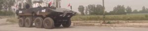 Mahindra Version of Its Indigenous 8×8 Wheeled Armoured Platform (WhAP) Spotted Testing