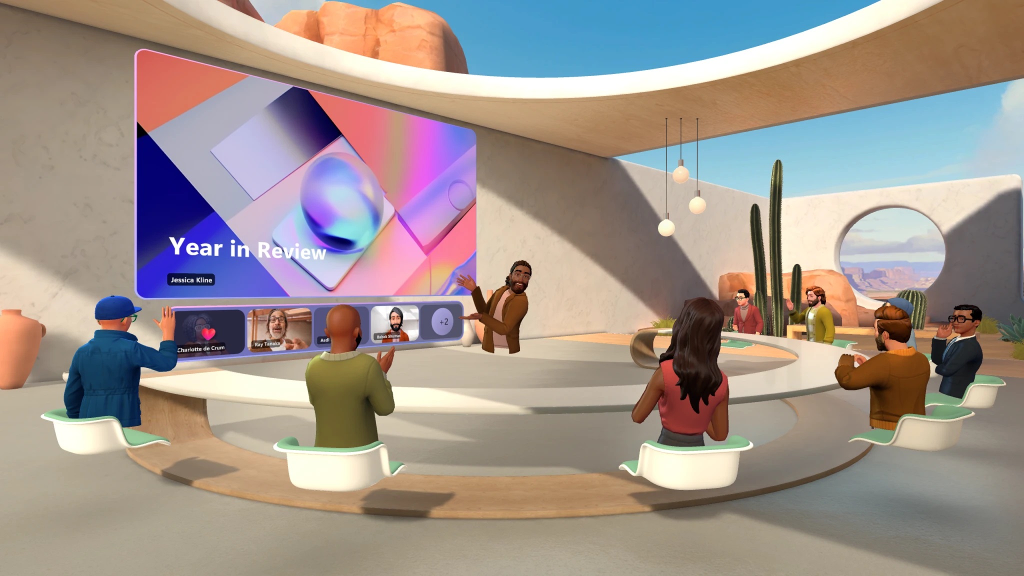 Microsoft Teams hiện hỗ trợ các cuộc họp 3D & VR
