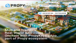 Mint and Trade Real-World Addreses Onchain z aplikacijo PropyKeys dApp, del ekosistema Propy | Bitcoini na Irskem