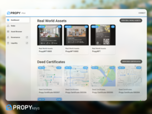 Mint and Trade Real-World se adresează Onchain cu PropyKeys dApp, parte a ecosistemului Propy | Știri live Bitcoin