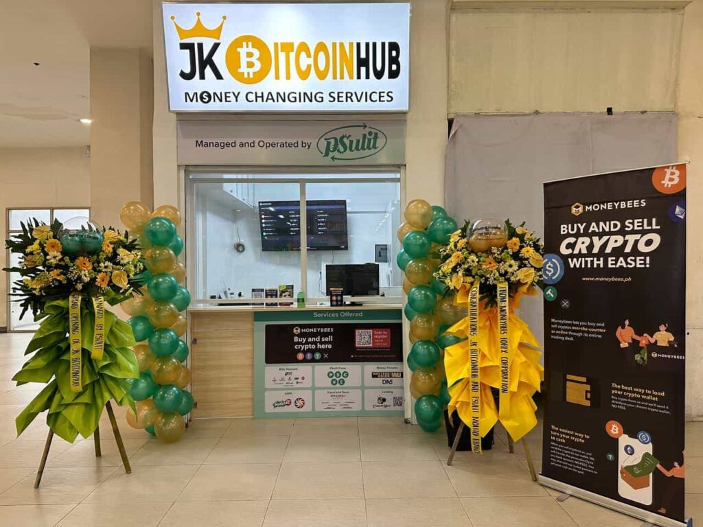 Moneybees und PSulit Money Changer eröffnen dritten OTC-Krypto-Handelsknotenpunkt | BitPinas