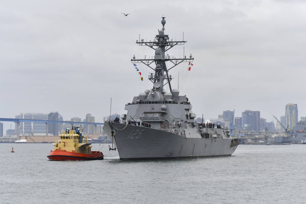 نیروی دریایی آزمایش های موفقیت آمیز جدیدترین رادار کشتی را گزارش کرد