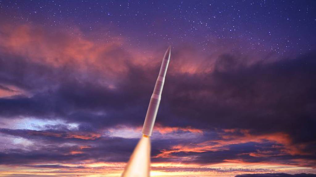 Northrop testskyter rakettmotor for nytt kjernefysisk missil