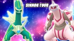 Origin Forme Dialga in Palkia na turneji Sinnoh Tour 2024 – Droid igralci
