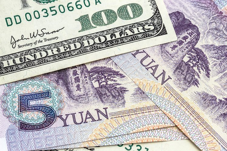 PBoC نے USD/CNY حوالہ کی شرح 7.1044 بمقابلہ 7.1053 گزشتہ