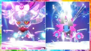 Pokemon Scarlet i Violet ogłaszają wydarzenie Tera Raid Battle z Flutter Mane / Iron Jugulis