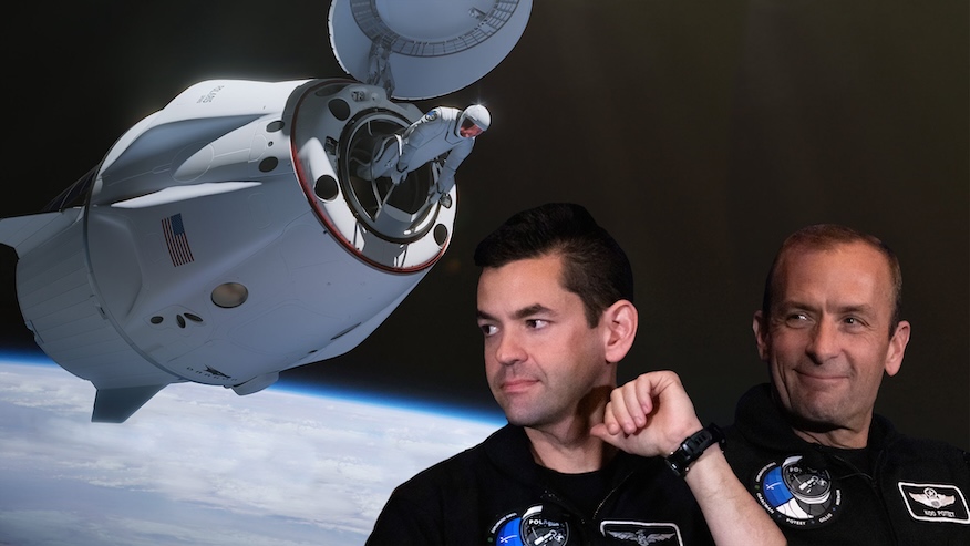 Polaris Dawn-astronauter diskuterar träning för historisk kommersiell rymdpromenad