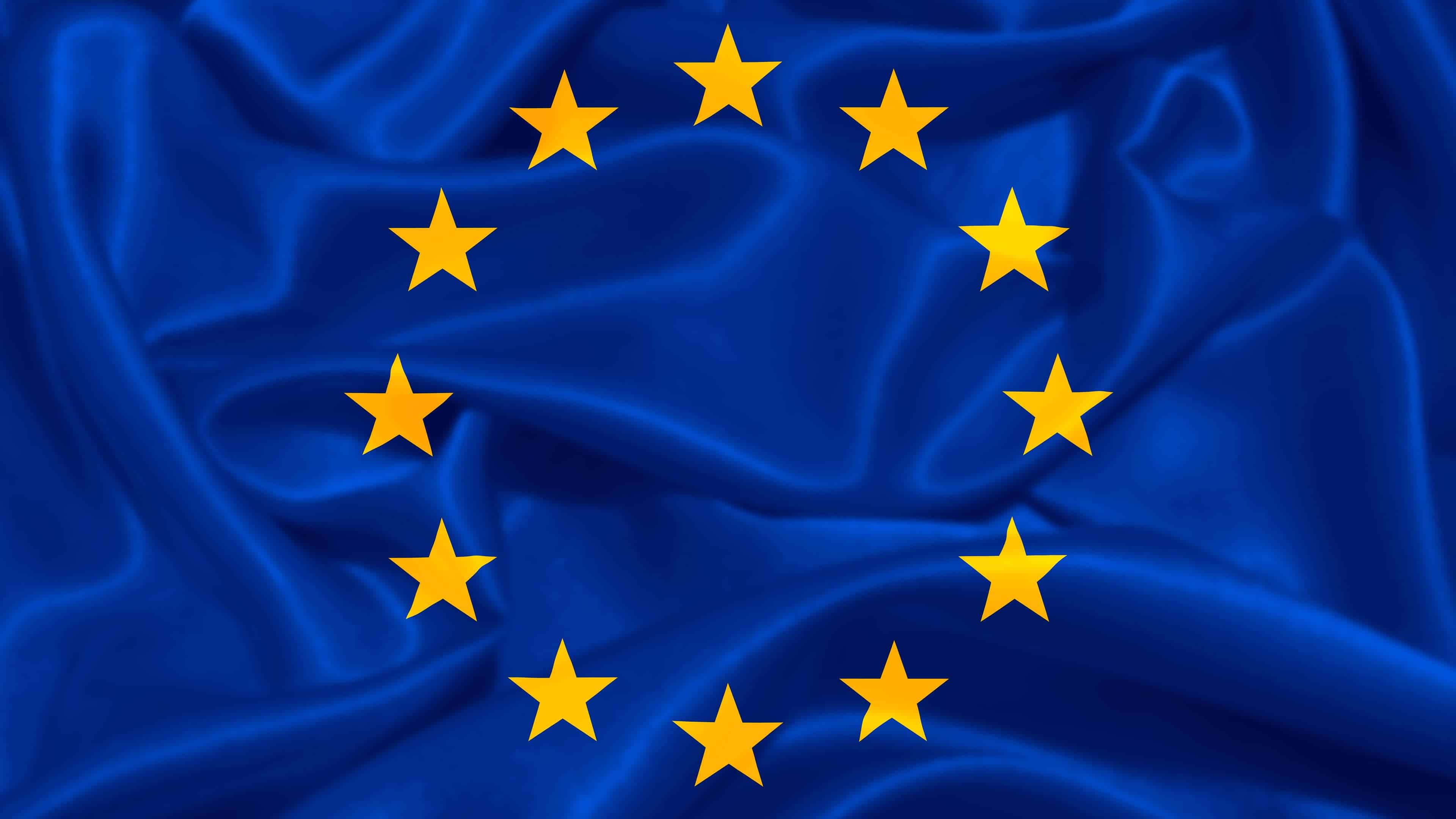 Tapeta Unia Europejska Flaga UE UHD 4K | Pixelz