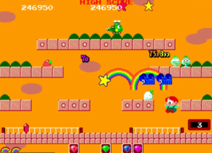 Rainbow Island on selle nädala Arcade Archives mäng Switchis