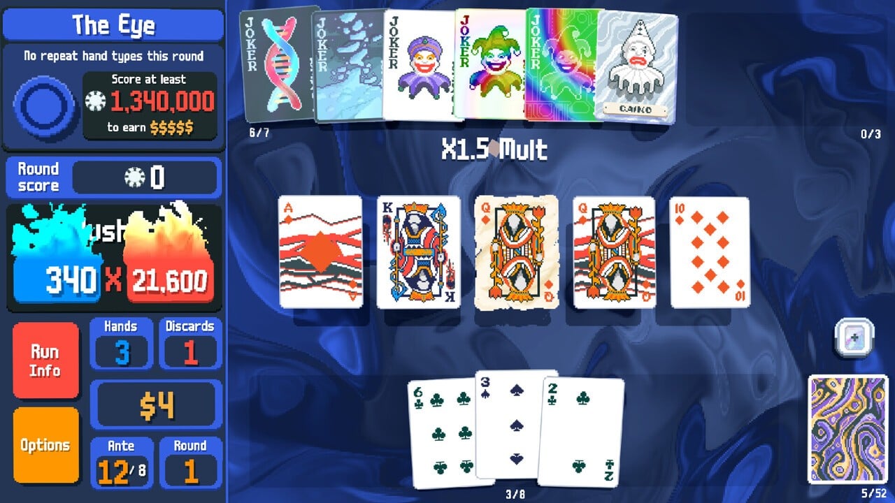 Igra Roguelike Poker Balatro dviguje vložke s PS5 in PS4, ki izide februarja