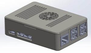 RPi5 Case for new active cooler #3DThursday #3DPrinting