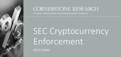 Stopnjevanje kripto uveljavljanja SEC