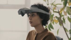 Sony Reveals Standalone MR Headset with "4K" OLED Displays and Unique Controllers
