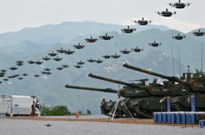 Sørkoreanske offisielle fremholder ny dronekommando som global modell
