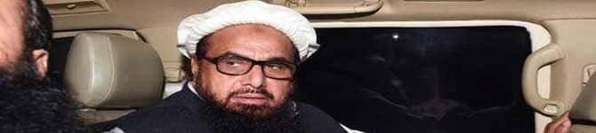 Terrorist Hafiz Saeed indoctrineert studenten op het Pak-seminarie