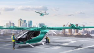 โซลูชันข้อมูลอากาศของ Thales ช่วยให้เครื่องบิน eVTOL ของ Eve Air Mobility บินได้อย่างราบรื่นและปลอดภัย - Thales Aerospace Blog