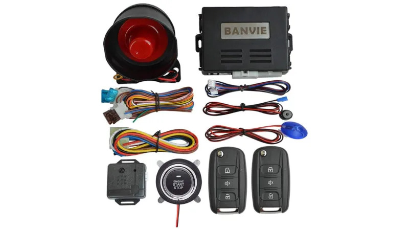 Banvie Car Alarm System with Remote