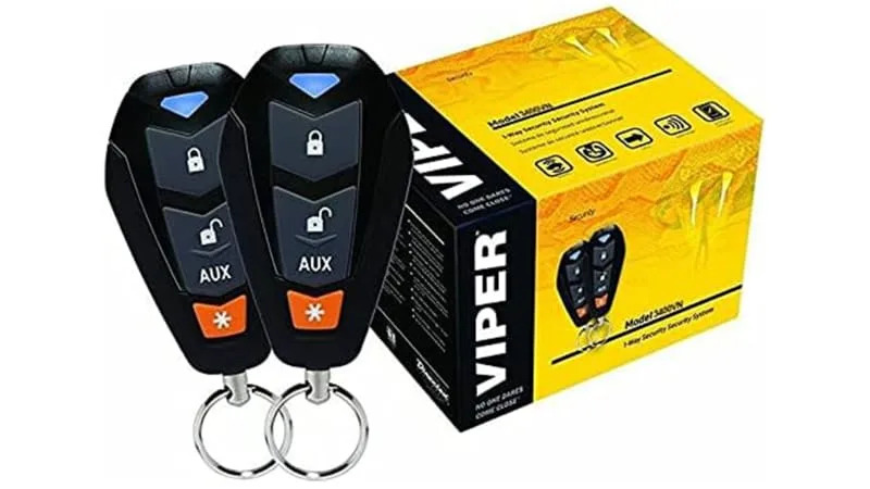 Viper 3-Channel 1-Way Car Alarm Vehicle Security Keyless Entry System