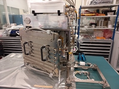 De eerste 3D-printer die gesmolten metaal in de ruimte gebruikt, gaat deze week naar het ISS