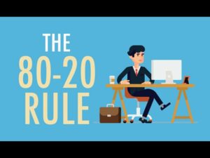 El Principio de Pareto - Regla 80/20 - Hacer más haciendo menos -