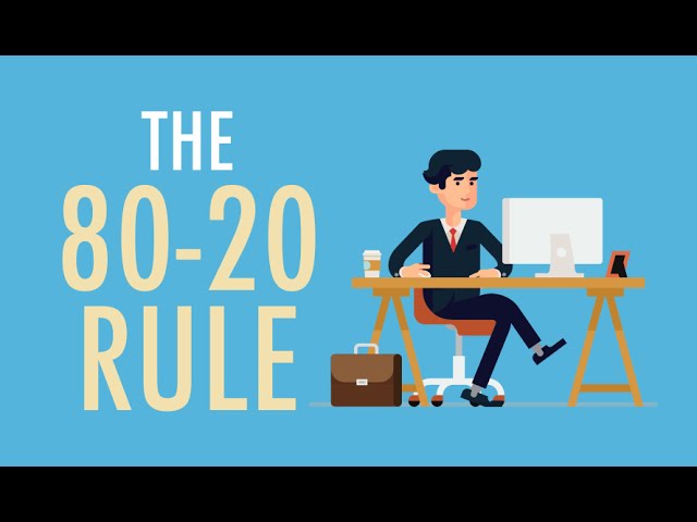 Das Pareto-Prinzip – 80/20-Regel – Mehr tun, indem man weniger tut –
