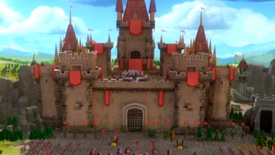 Castle Walls of Lords Mobile