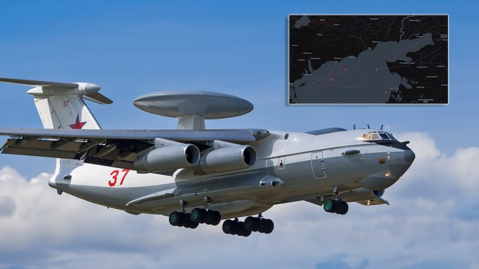 Ukraine skød et russisk A-50 radarfly ned og beskadigede en Il-22 luftbåren kommandopost