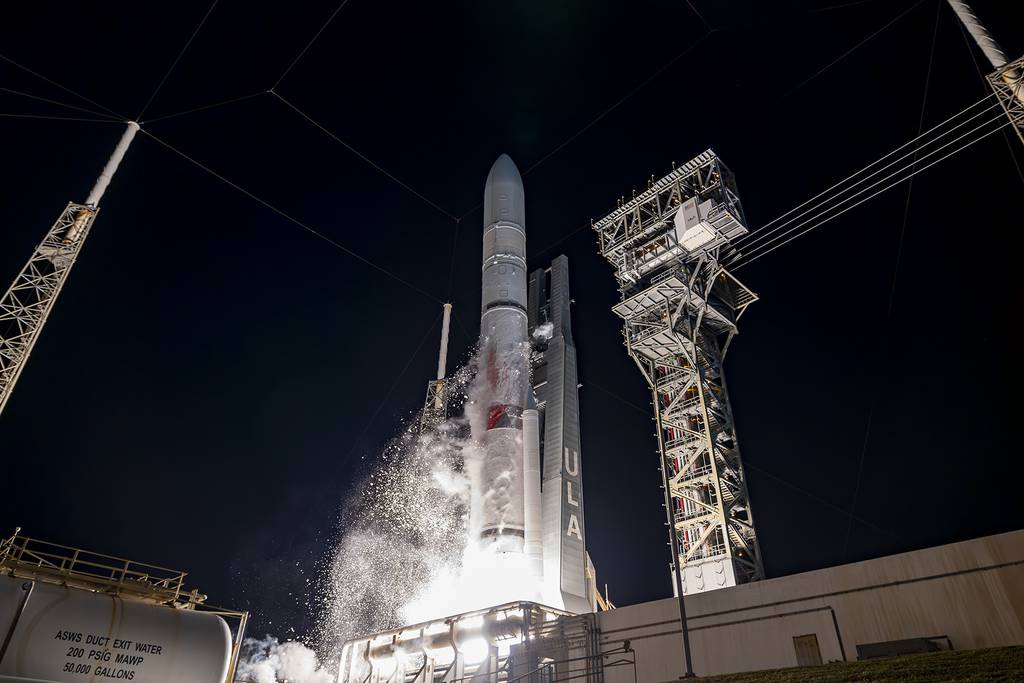 Η πρώτη αποστολή πύραυλος Vulcan της United Launch Alliance πετά