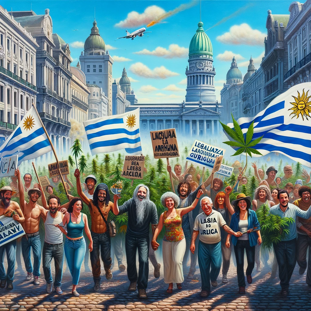 A jornada inovadora do Uruguai na legalização da maconha e seus impactos